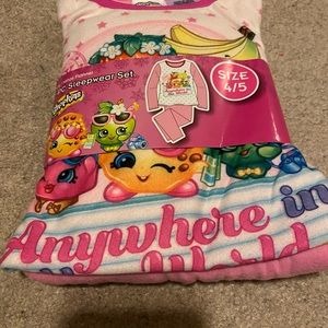 Shopkin sleepwear for girls